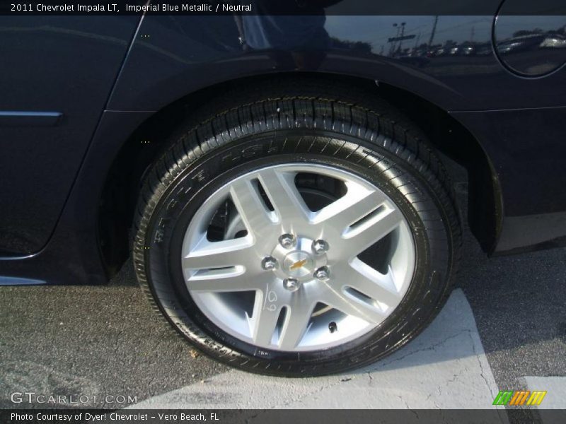 Imperial Blue Metallic / Neutral 2011 Chevrolet Impala LT