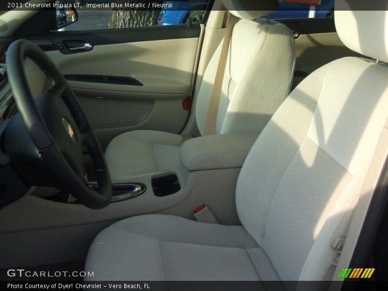 Imperial Blue Metallic / Neutral 2011 Chevrolet Impala LT