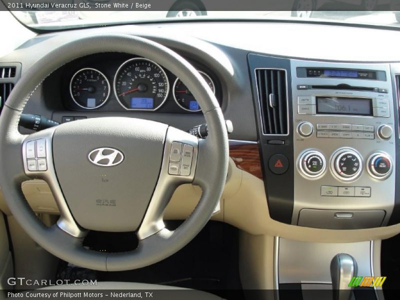 Dashboard of 2011 Veracruz GLS