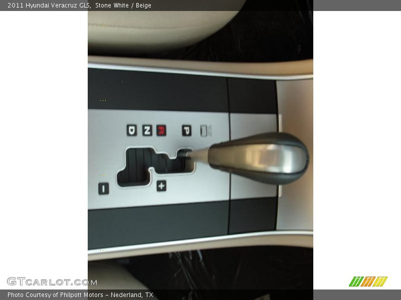  2011 Veracruz GLS 6 Speed Shiftronic Automatic Shifter