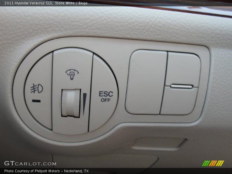 Stone White / Beige 2011 Hyundai Veracruz GLS