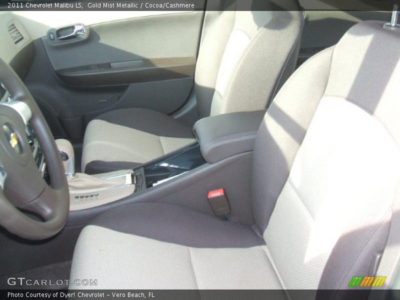 Gold Mist Metallic / Cocoa/Cashmere 2011 Chevrolet Malibu LS