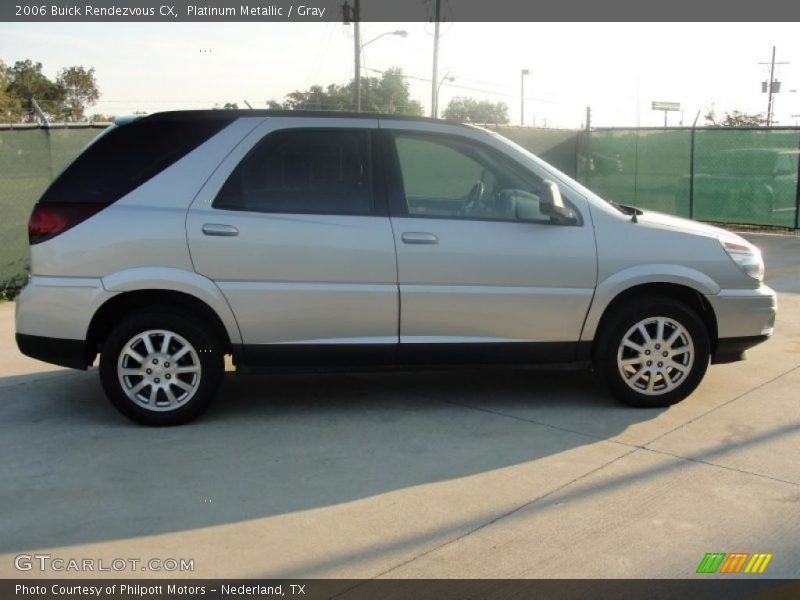 Platinum Metallic / Gray 2006 Buick Rendezvous CX