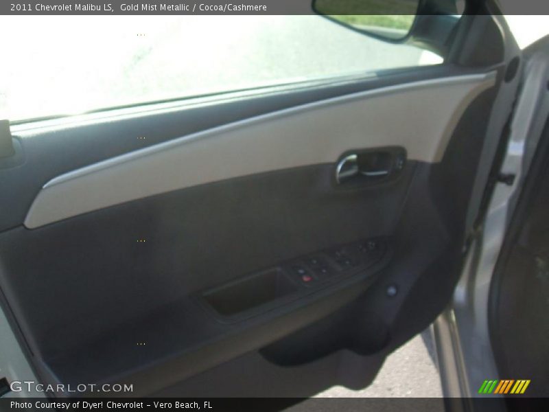 Gold Mist Metallic / Cocoa/Cashmere 2011 Chevrolet Malibu LS
