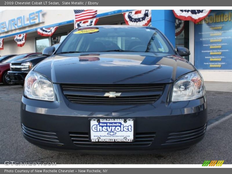 Slate Metallic / Ebony 2009 Chevrolet Cobalt LT Sedan
