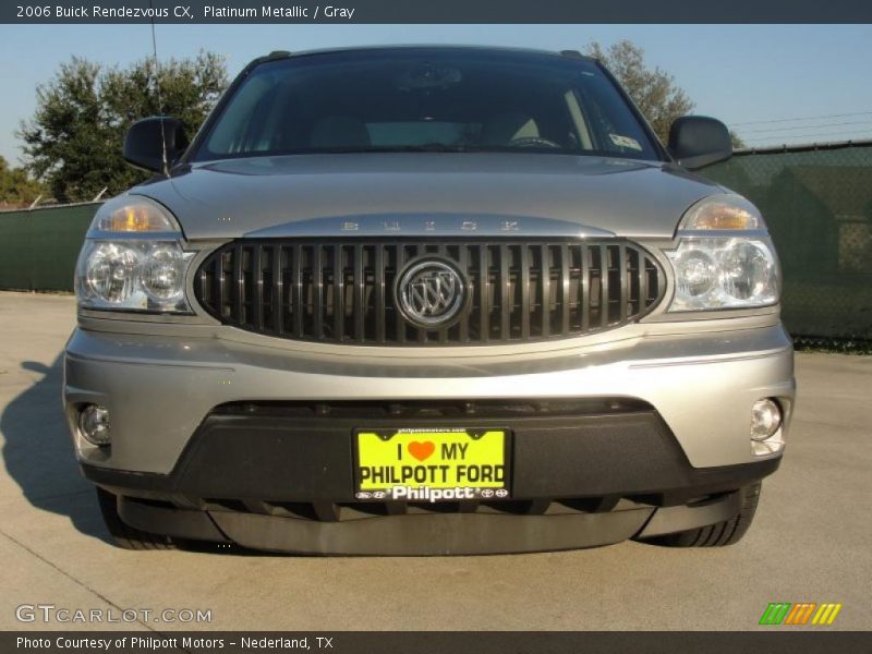 Platinum Metallic / Gray 2006 Buick Rendezvous CX