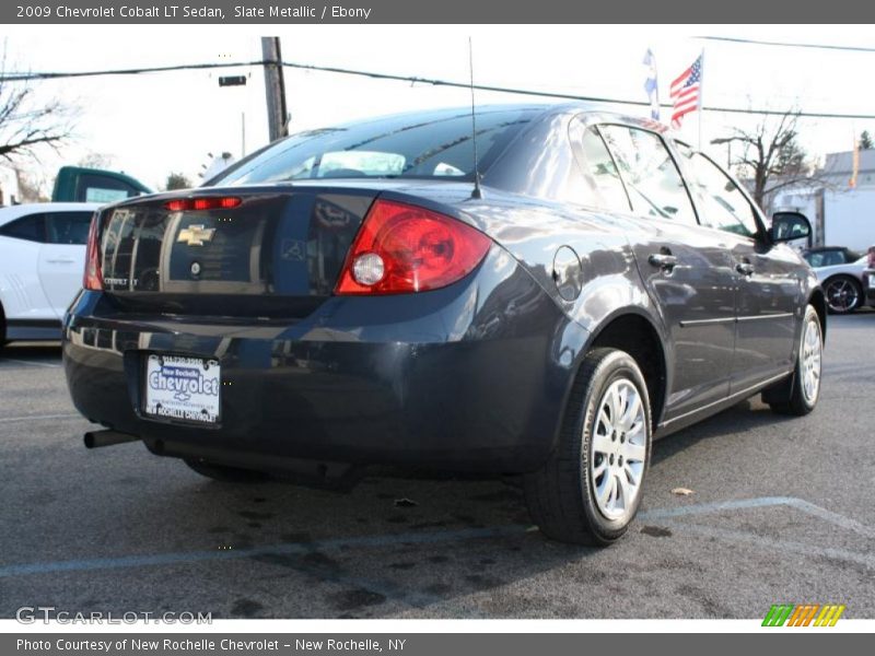 Slate Metallic / Ebony 2009 Chevrolet Cobalt LT Sedan