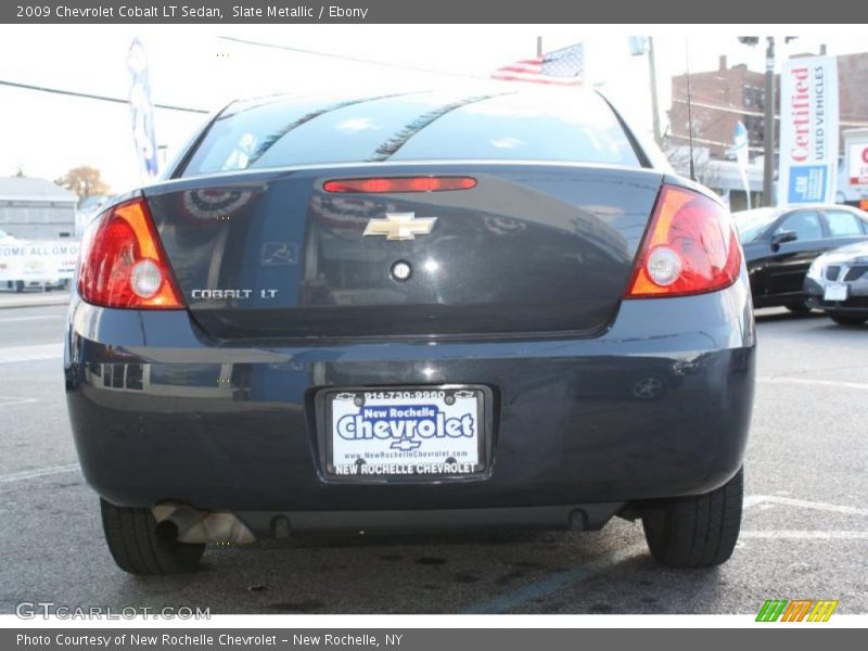 Slate Metallic / Ebony 2009 Chevrolet Cobalt LT Sedan