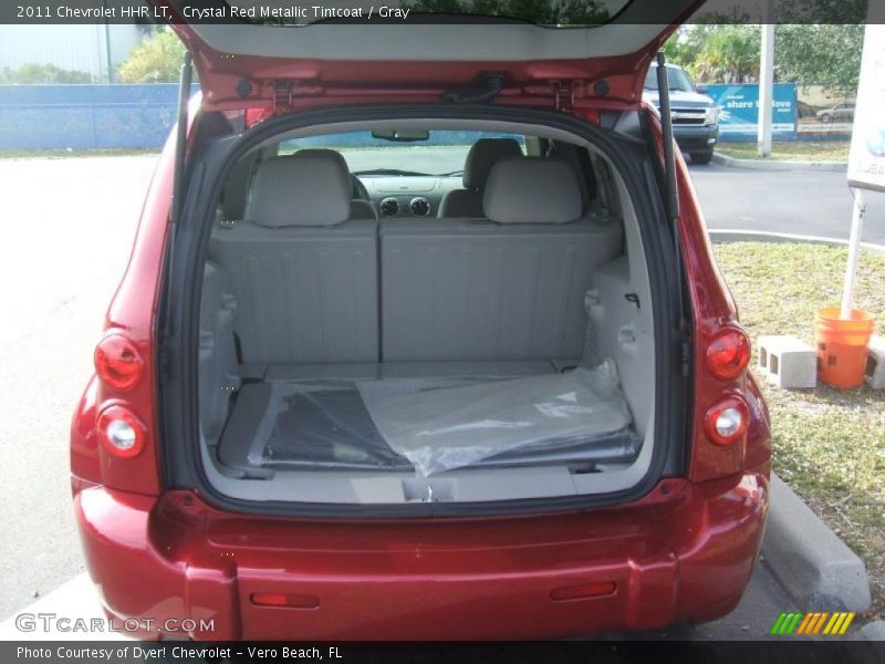 Crystal Red Metallic Tintcoat / Gray 2011 Chevrolet HHR LT