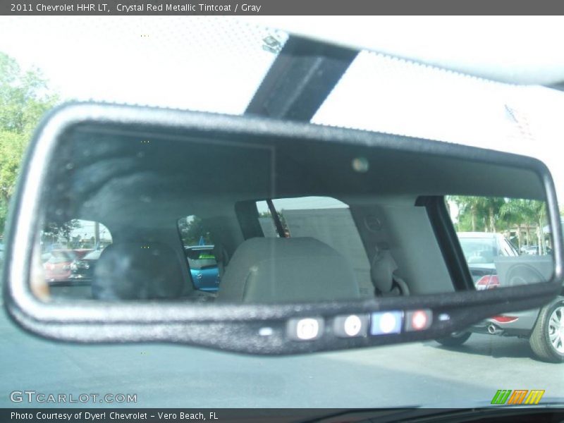 Crystal Red Metallic Tintcoat / Gray 2011 Chevrolet HHR LT