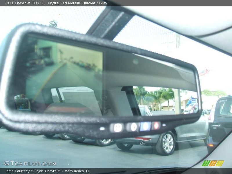 Crystal Red Metallic Tintcoat / Gray 2011 Chevrolet HHR LT