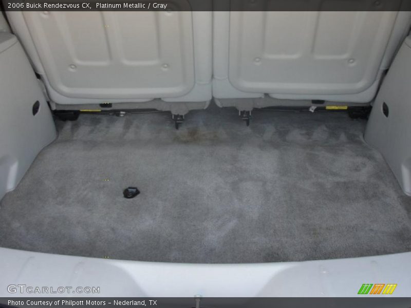 Platinum Metallic / Gray 2006 Buick Rendezvous CX
