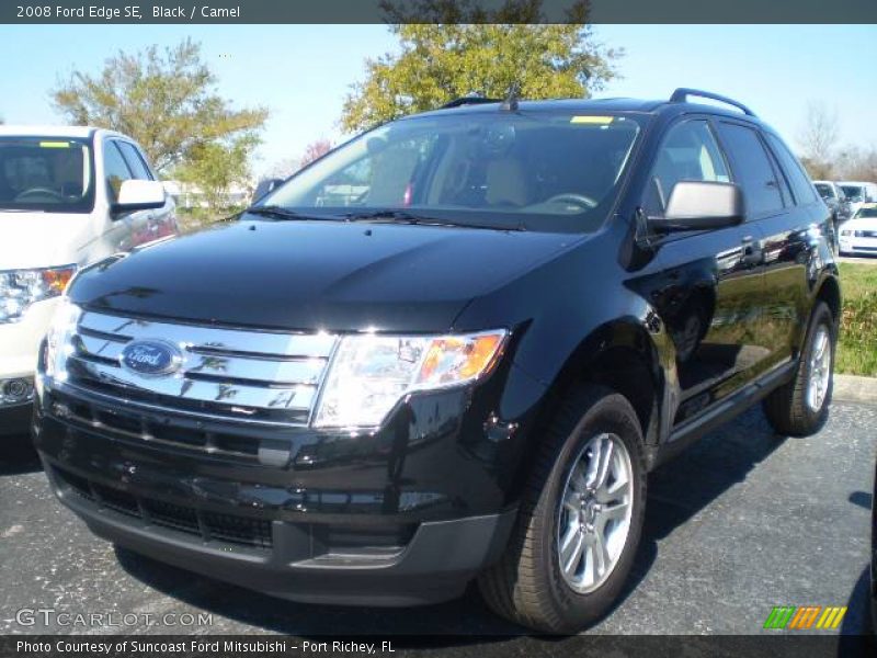 Black / Camel 2008 Ford Edge SE