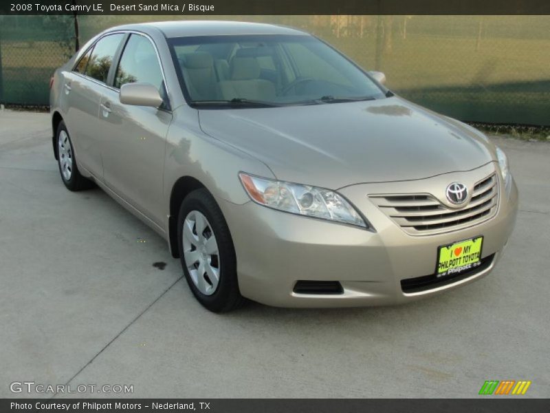 Desert Sand Mica / Bisque 2008 Toyota Camry LE