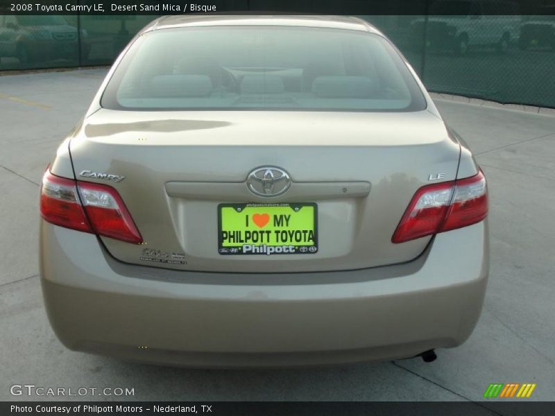 Desert Sand Mica / Bisque 2008 Toyota Camry LE