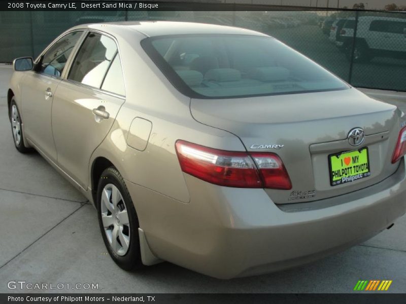 Desert Sand Mica / Bisque 2008 Toyota Camry LE