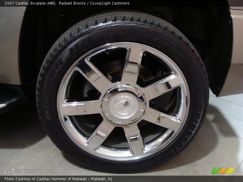 Radiant Bronze / Cocoa/Light Cashmere 2007 Cadillac Escalade AWD
