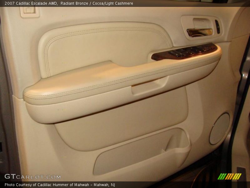 Radiant Bronze / Cocoa/Light Cashmere 2007 Cadillac Escalade AWD