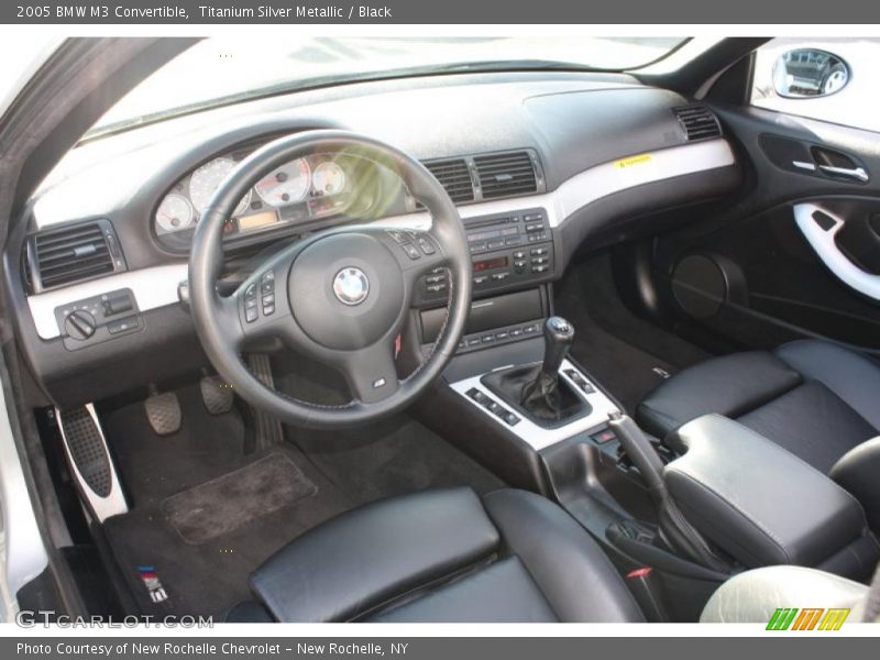 Black Interior - 2005 M3 Convertible 