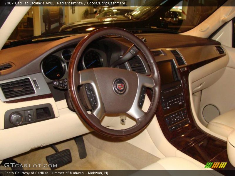 Radiant Bronze / Cocoa/Light Cashmere 2007 Cadillac Escalade AWD