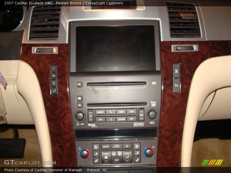 Radiant Bronze / Cocoa/Light Cashmere 2007 Cadillac Escalade AWD