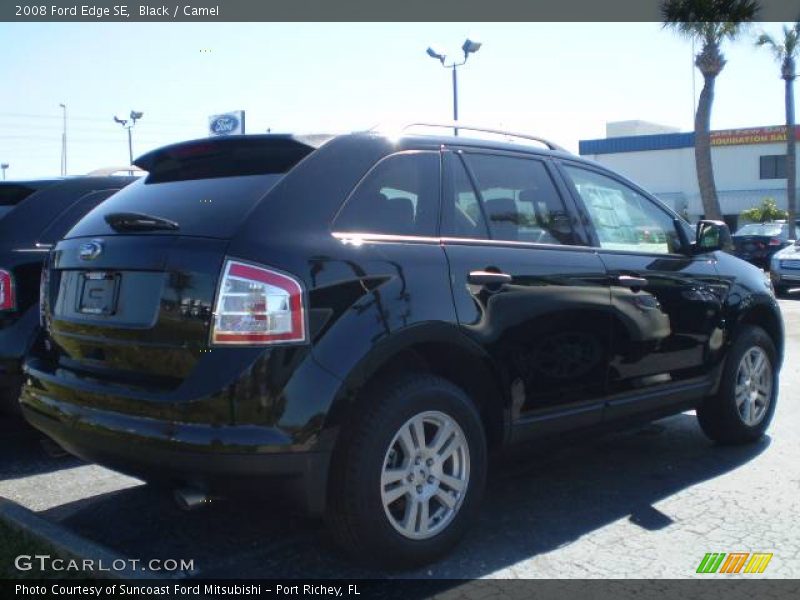 Black / Camel 2008 Ford Edge SE