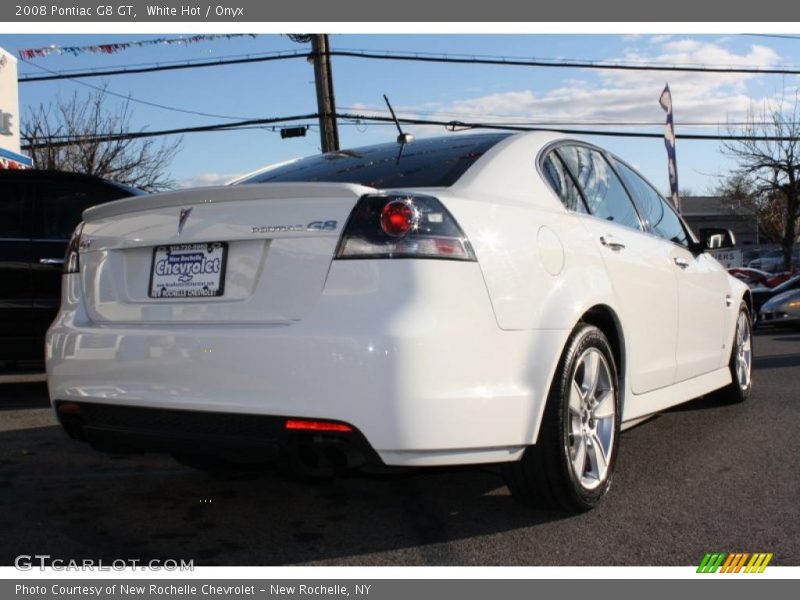 White Hot / Onyx 2008 Pontiac G8 GT