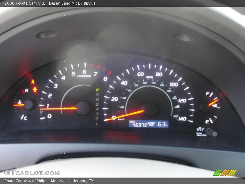 Desert Sand Mica / Bisque 2008 Toyota Camry LE