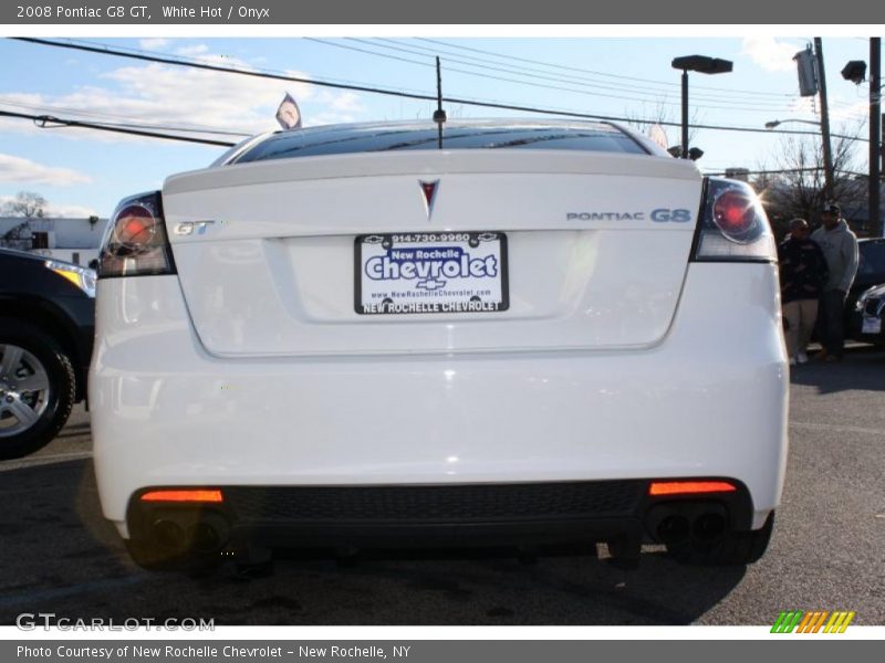 White Hot / Onyx 2008 Pontiac G8 GT