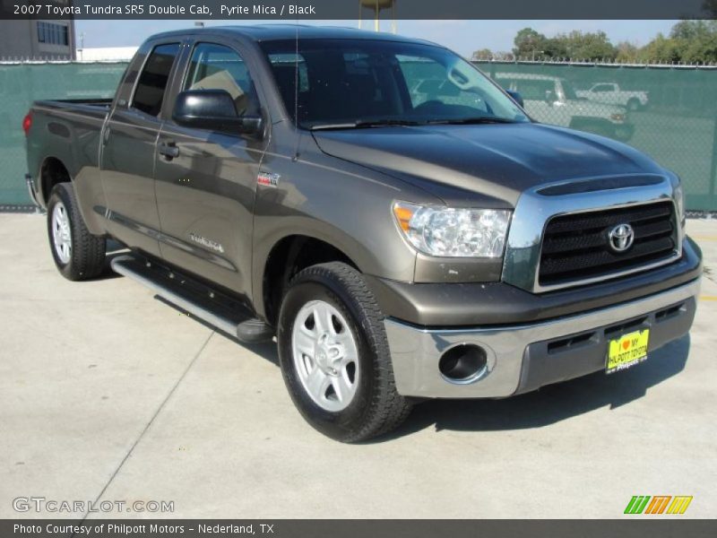 Pyrite Mica / Black 2007 Toyota Tundra SR5 Double Cab