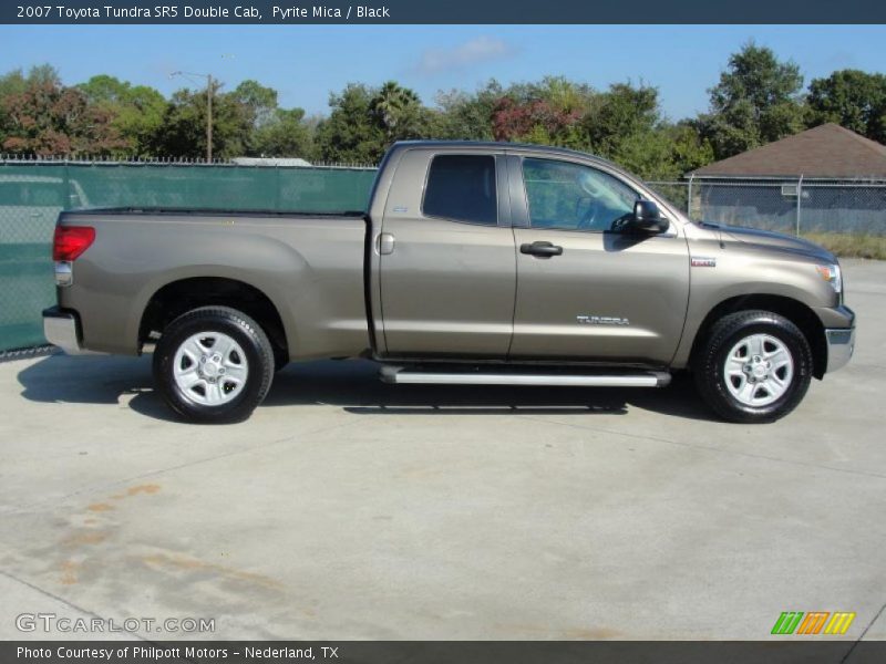 Pyrite Mica / Black 2007 Toyota Tundra SR5 Double Cab