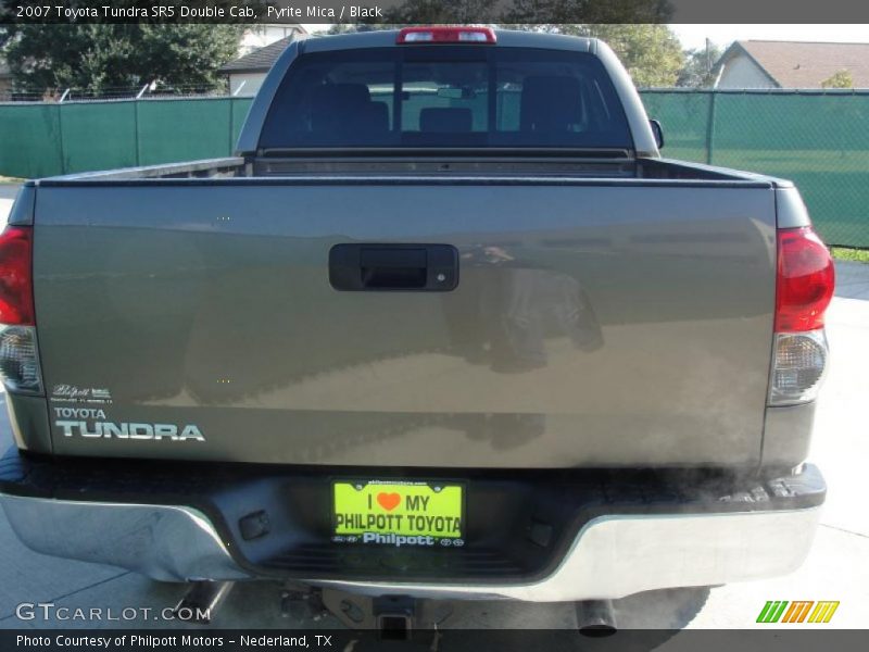 Pyrite Mica / Black 2007 Toyota Tundra SR5 Double Cab