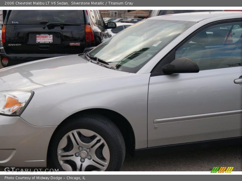 Silverstone Metallic / Titanium Gray 2006 Chevrolet Malibu LT V6 Sedan