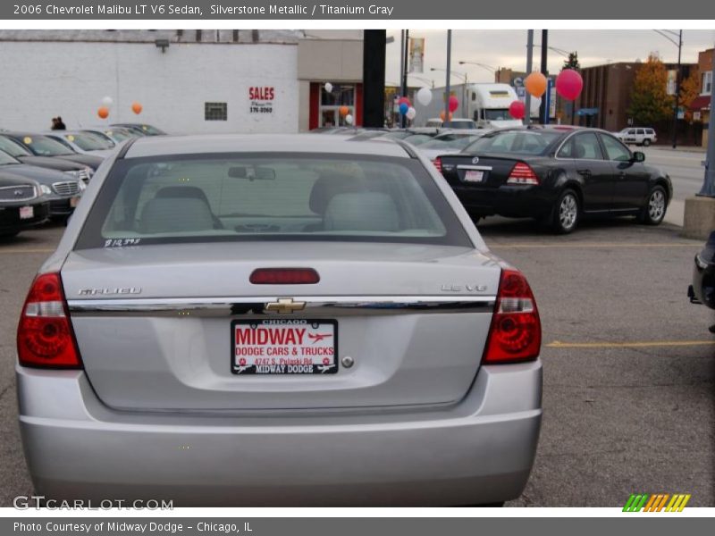 Silverstone Metallic / Titanium Gray 2006 Chevrolet Malibu LT V6 Sedan