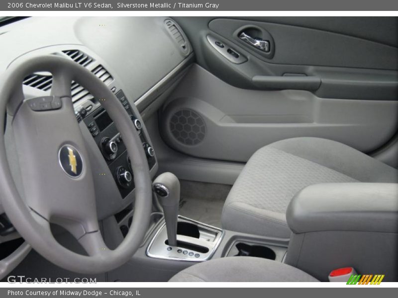  2006 Malibu LT V6 Sedan Titanium Gray Interior