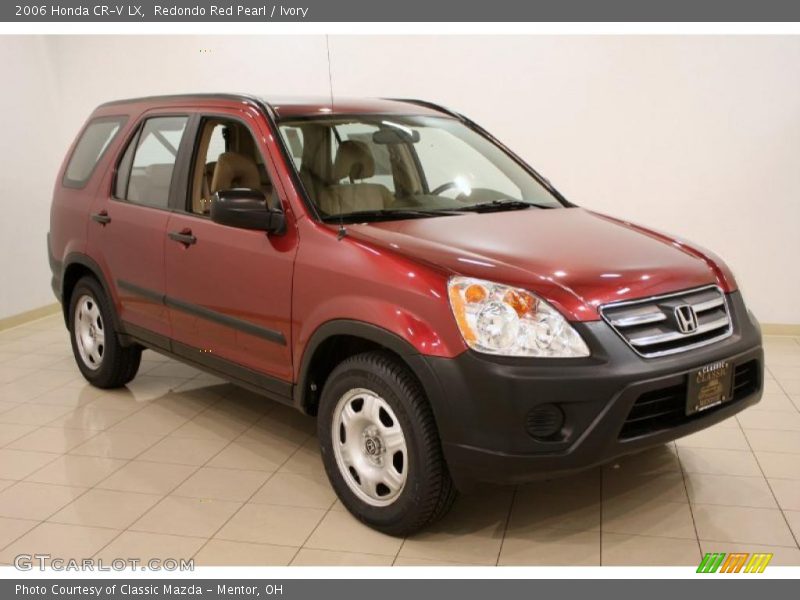 Redondo Red Pearl / Ivory 2006 Honda CR-V LX