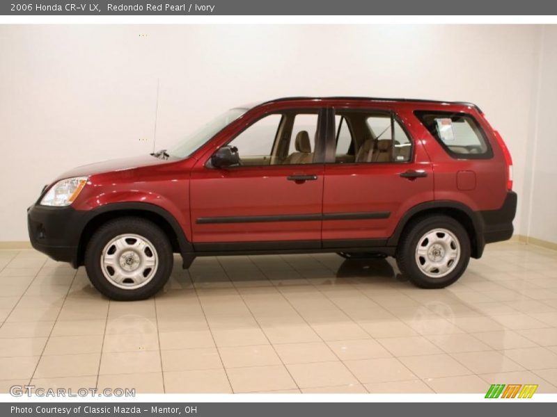 Redondo Red Pearl / Ivory 2006 Honda CR-V LX