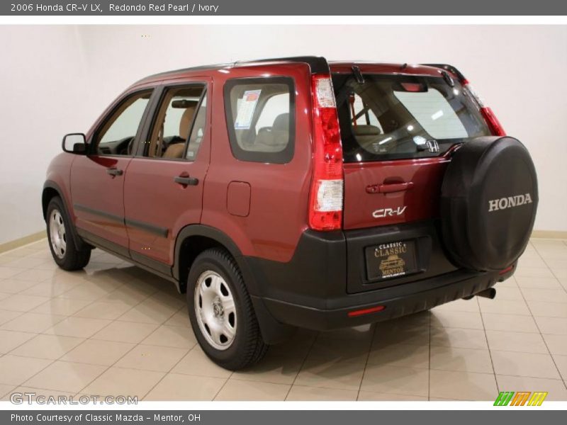 Redondo Red Pearl / Ivory 2006 Honda CR-V LX