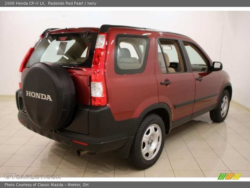 Redondo Red Pearl / Ivory 2006 Honda CR-V LX