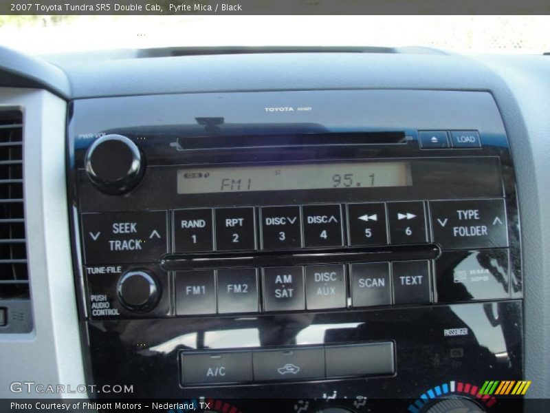 Pyrite Mica / Black 2007 Toyota Tundra SR5 Double Cab