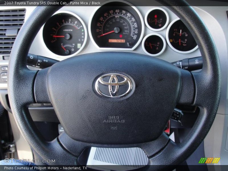 Pyrite Mica / Black 2007 Toyota Tundra SR5 Double Cab