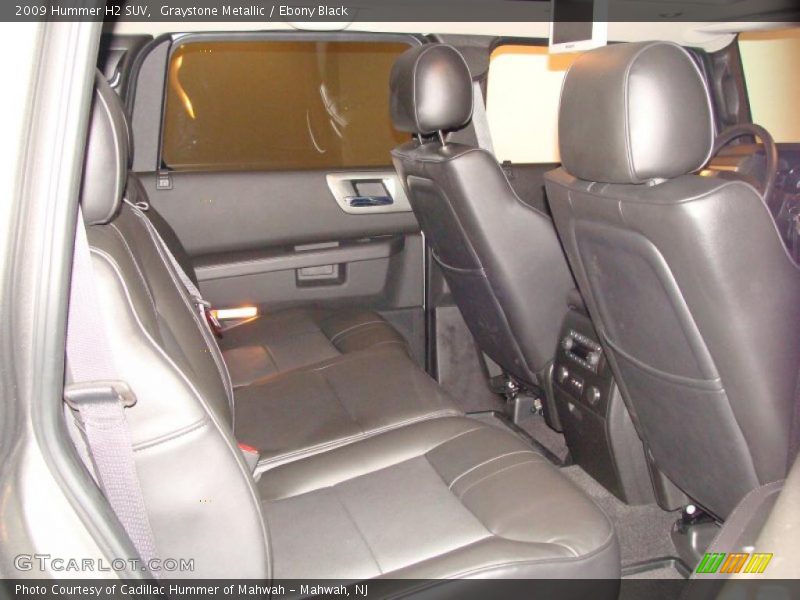 Graystone Metallic / Ebony Black 2009 Hummer H2 SUV
