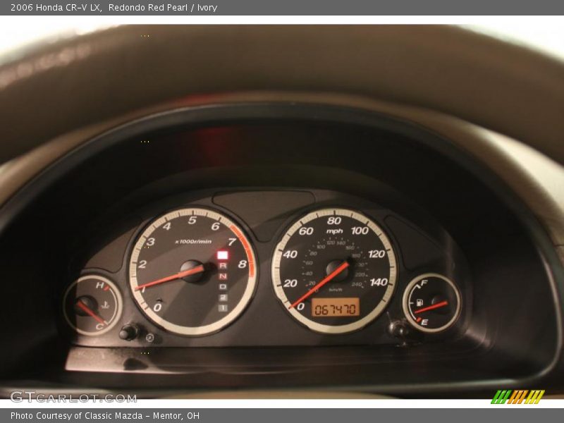 Redondo Red Pearl / Ivory 2006 Honda CR-V LX