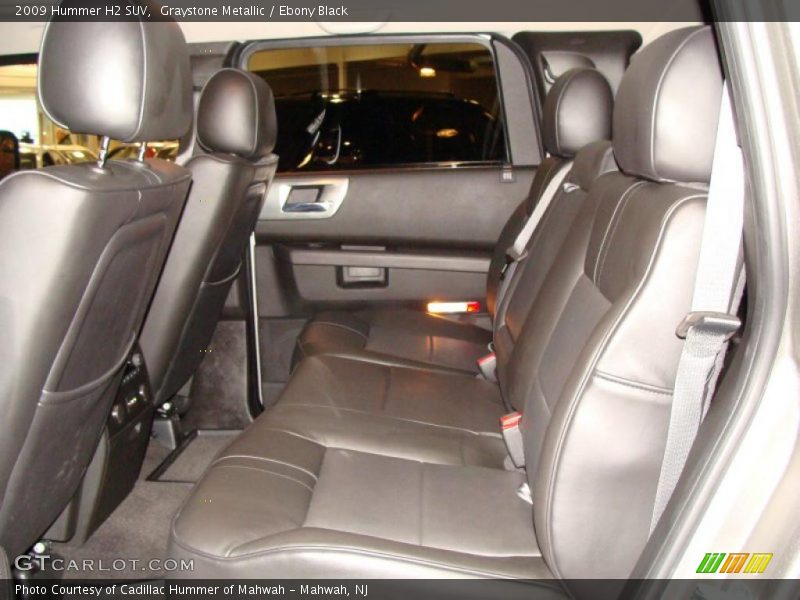 Graystone Metallic / Ebony Black 2009 Hummer H2 SUV