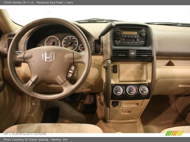 Redondo Red Pearl / Ivory 2006 Honda CR-V LX