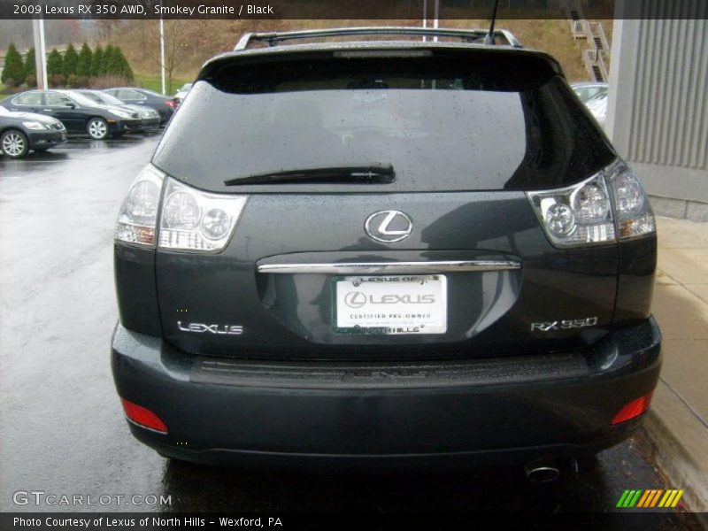 Smokey Granite / Black 2009 Lexus RX 350 AWD