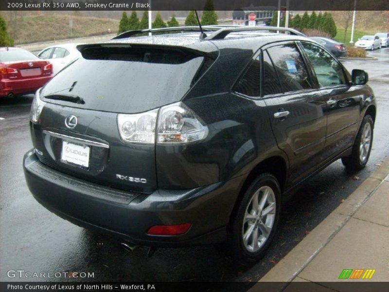Smokey Granite / Black 2009 Lexus RX 350 AWD