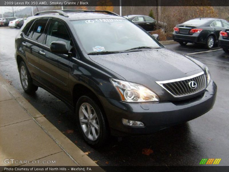 Smokey Granite / Black 2009 Lexus RX 350 AWD