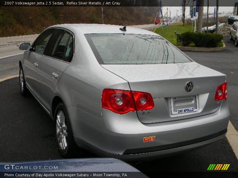 Reflex Silver Metallic / Art Gray 2007 Volkswagen Jetta 2.5 Sedan