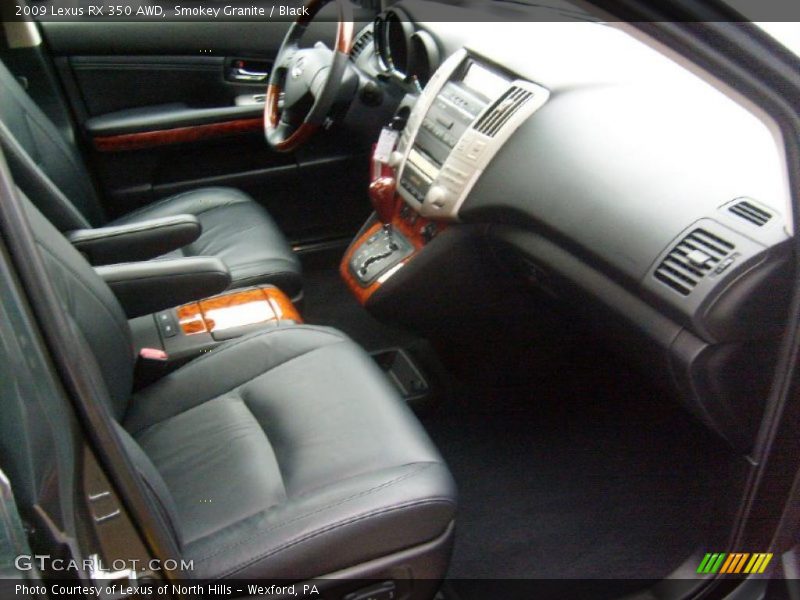 Smokey Granite / Black 2009 Lexus RX 350 AWD